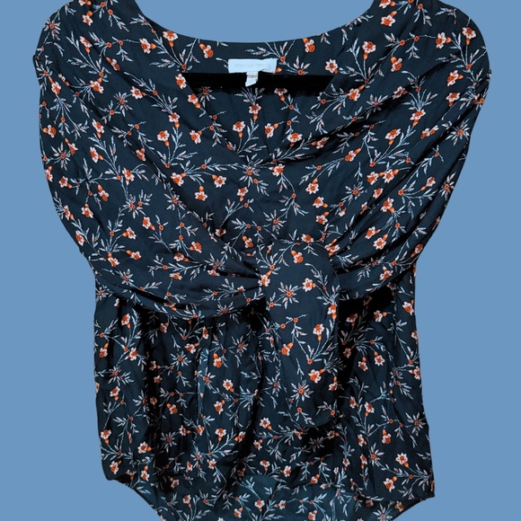 Rebecca Taylor Floral Print Women's Blouse EUC - Picture 2 of 3